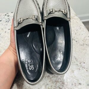 SAS Women’s Silver Loafers